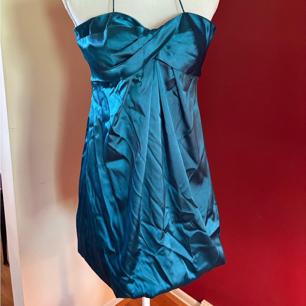 Blue Mini Cocktail Dress